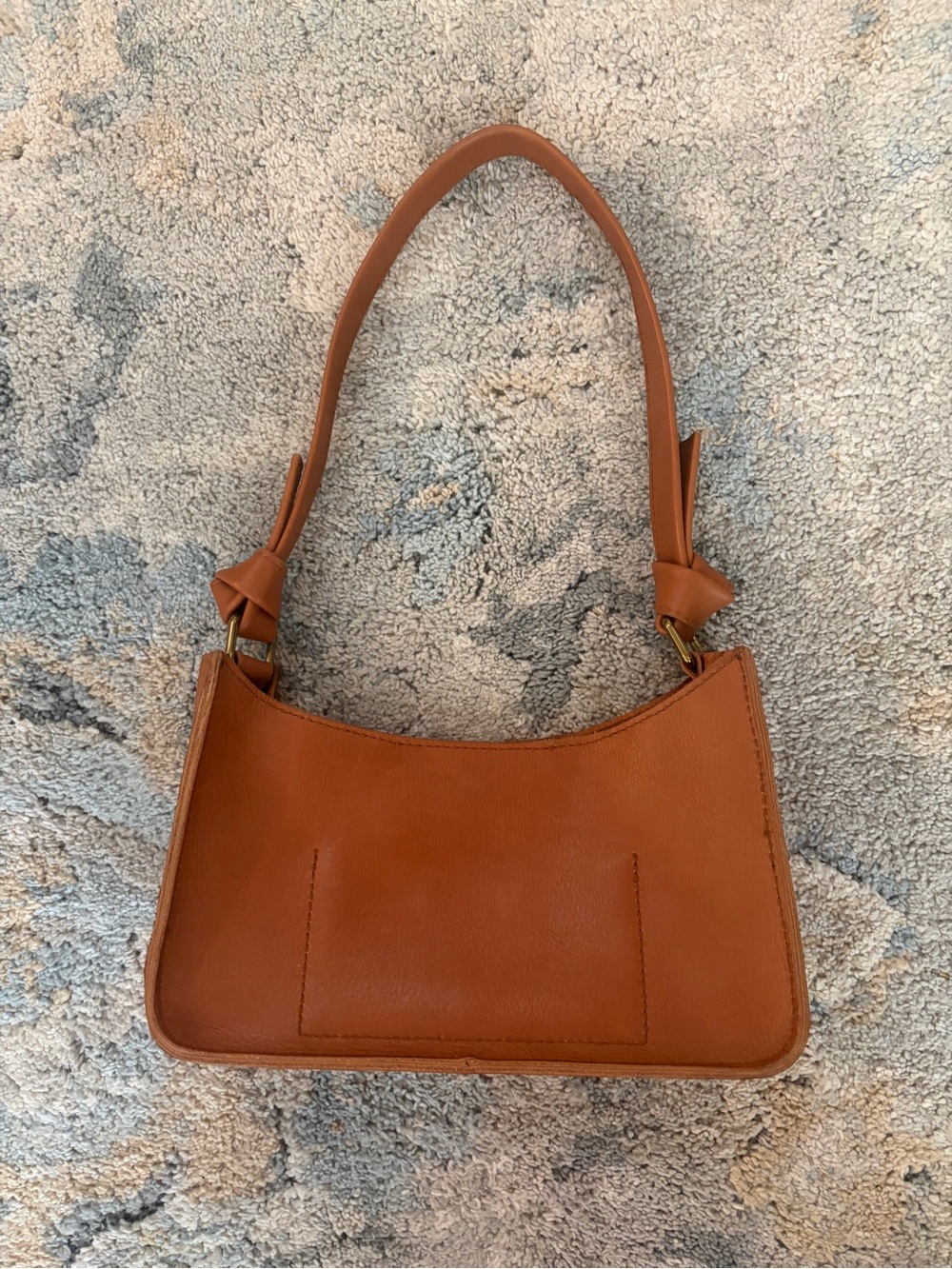 Madewell Sydney Saddle Brown Leather Shoulder Bag - Picture 2 of 4